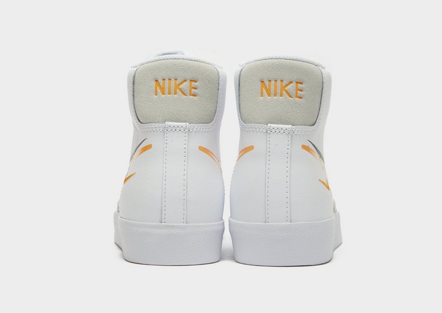Buty sneakersy dla dzieci NIKE BLAZER MID '77  DV7142100 Biały
