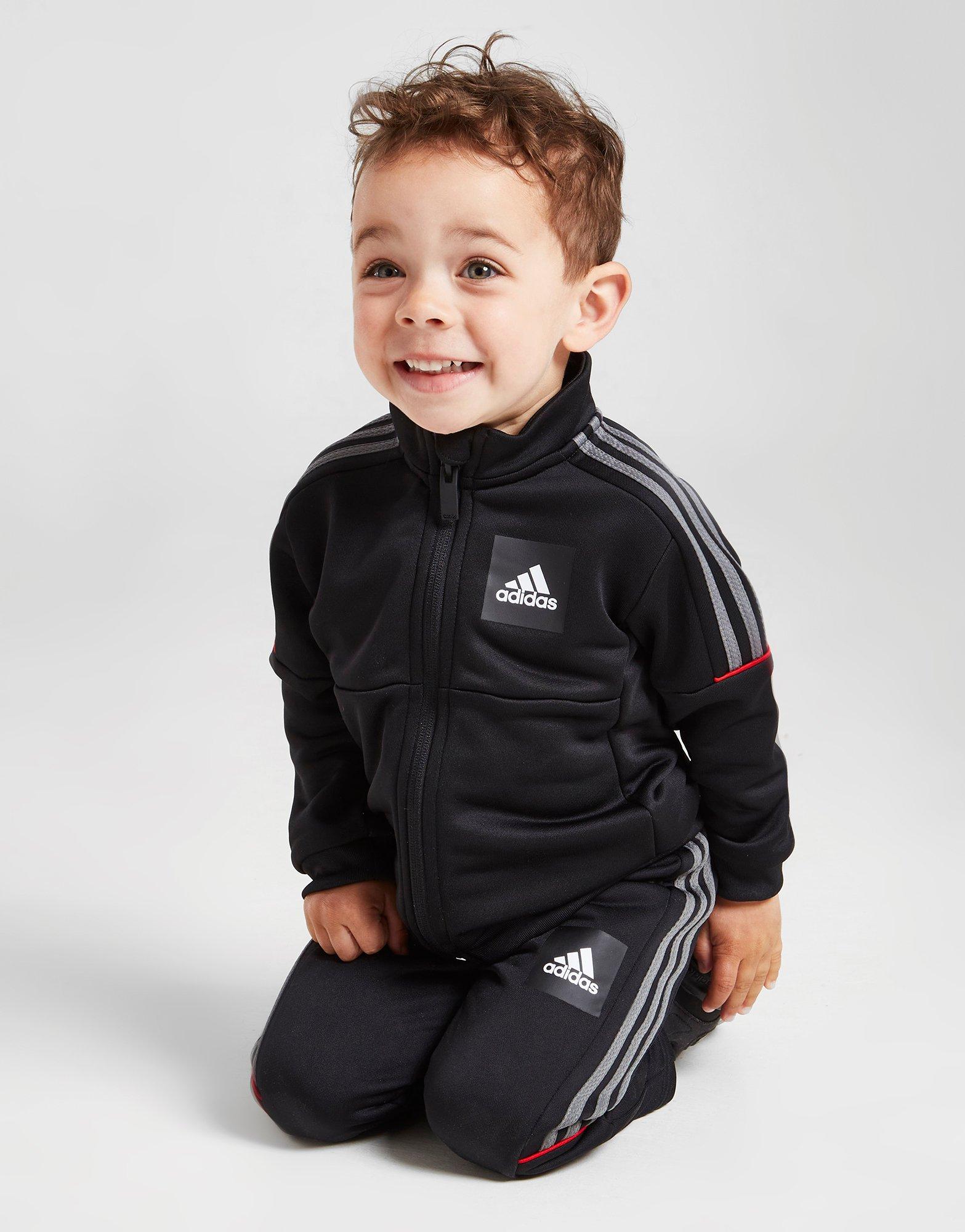 Detská tepláková súprava ADIDAS MATCH TRACKSUIT INFANT  HL1554 Čierna