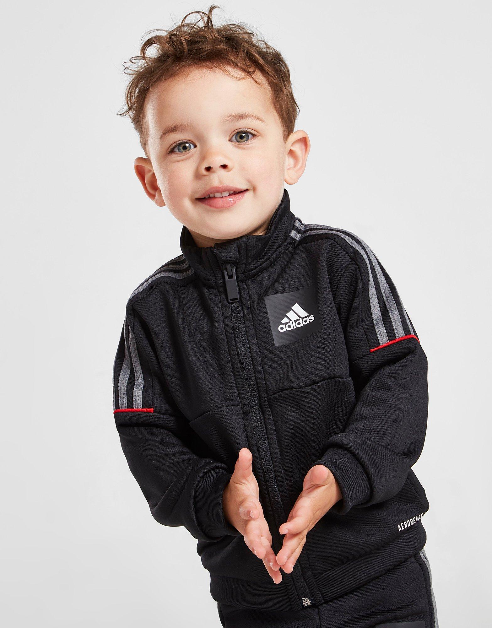 Detská tepláková súprava ADIDAS MATCH TRACKSUIT INFANT  HL1554 Čierna
