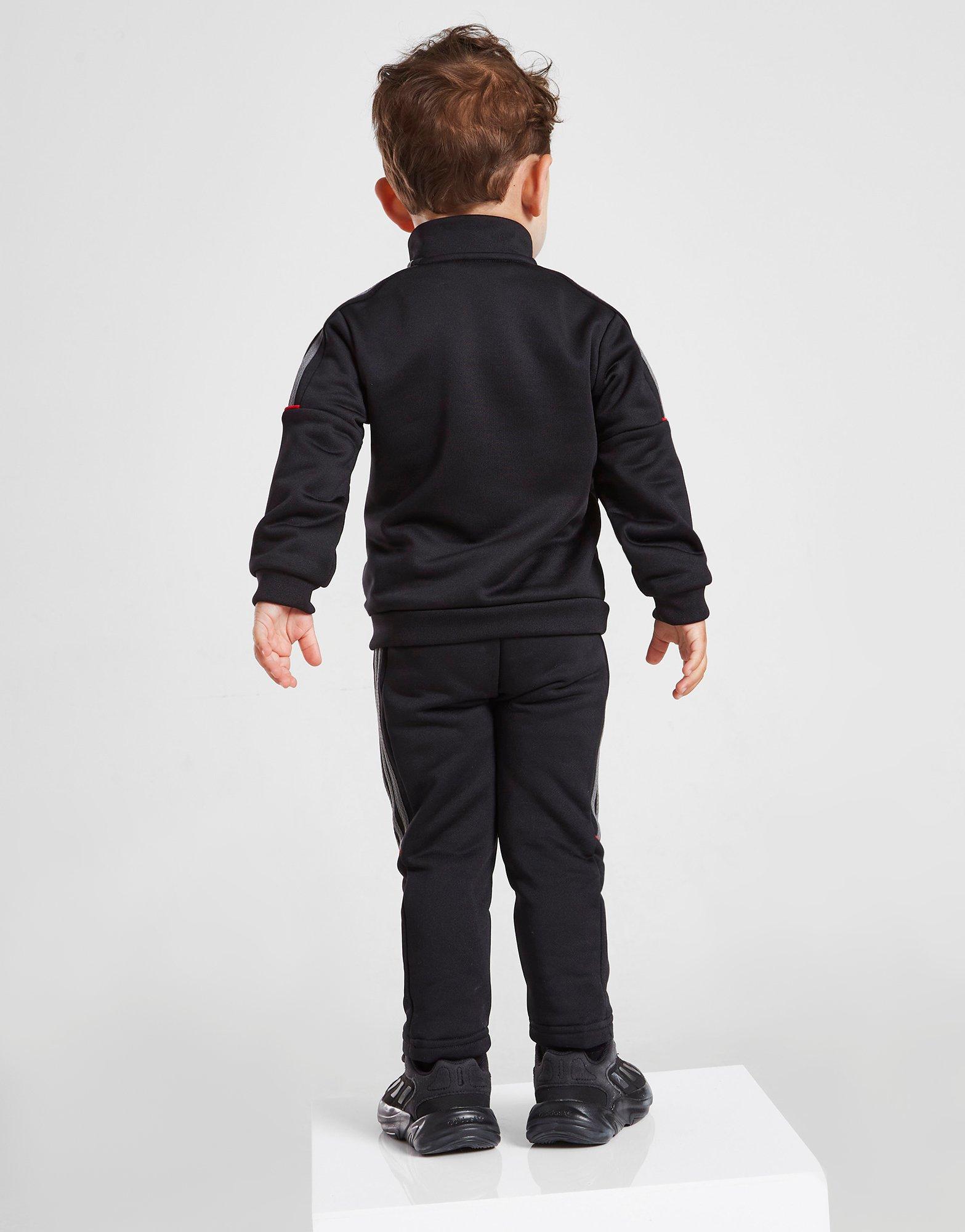 Detská tepláková súprava ADIDAS MATCH TRACKSUIT INFANT  HL1554 Čierna