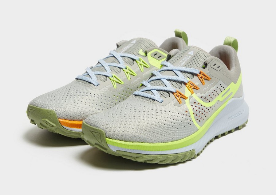 Buty sneakersy męskie NIKE REACT PEGASUS TRAIL 4  DJ6158-002 Szary