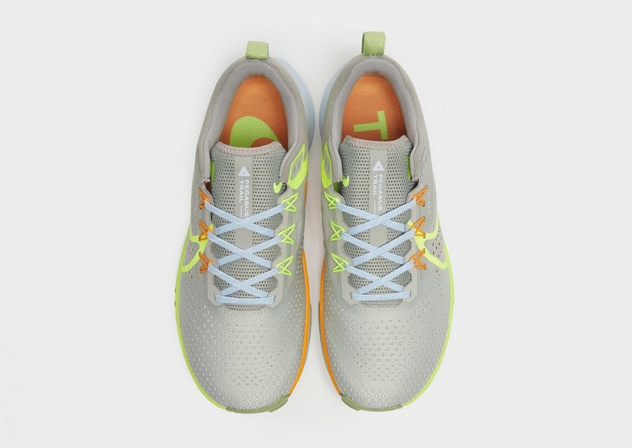 Buty sneakersy męskie NIKE REACT PEGASUS TRAIL 4  DJ6158-002 Szary