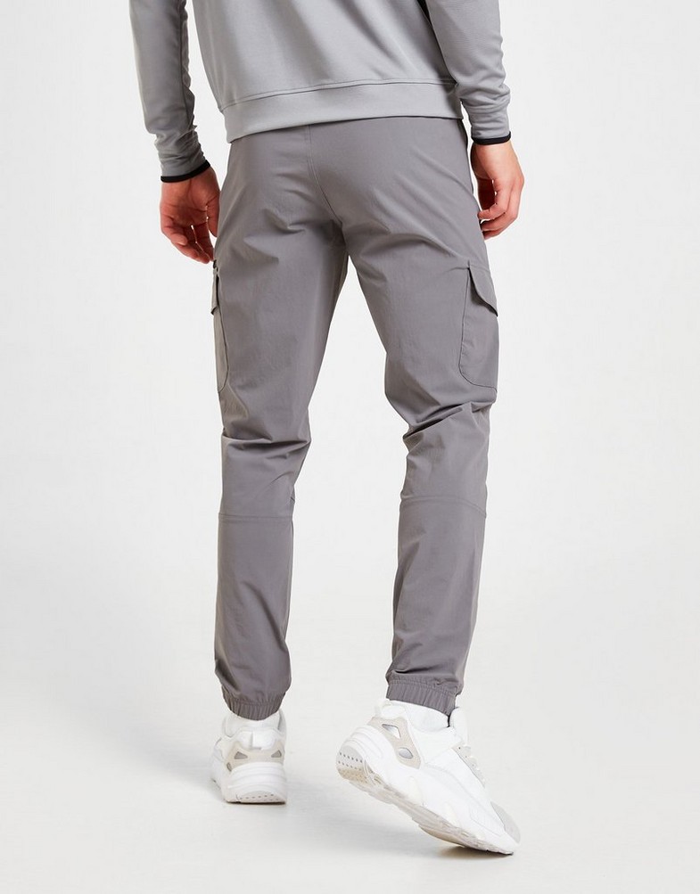 ADIDAS SPODNIE TECH CARGO TRACK PANTS HN4190 Szary