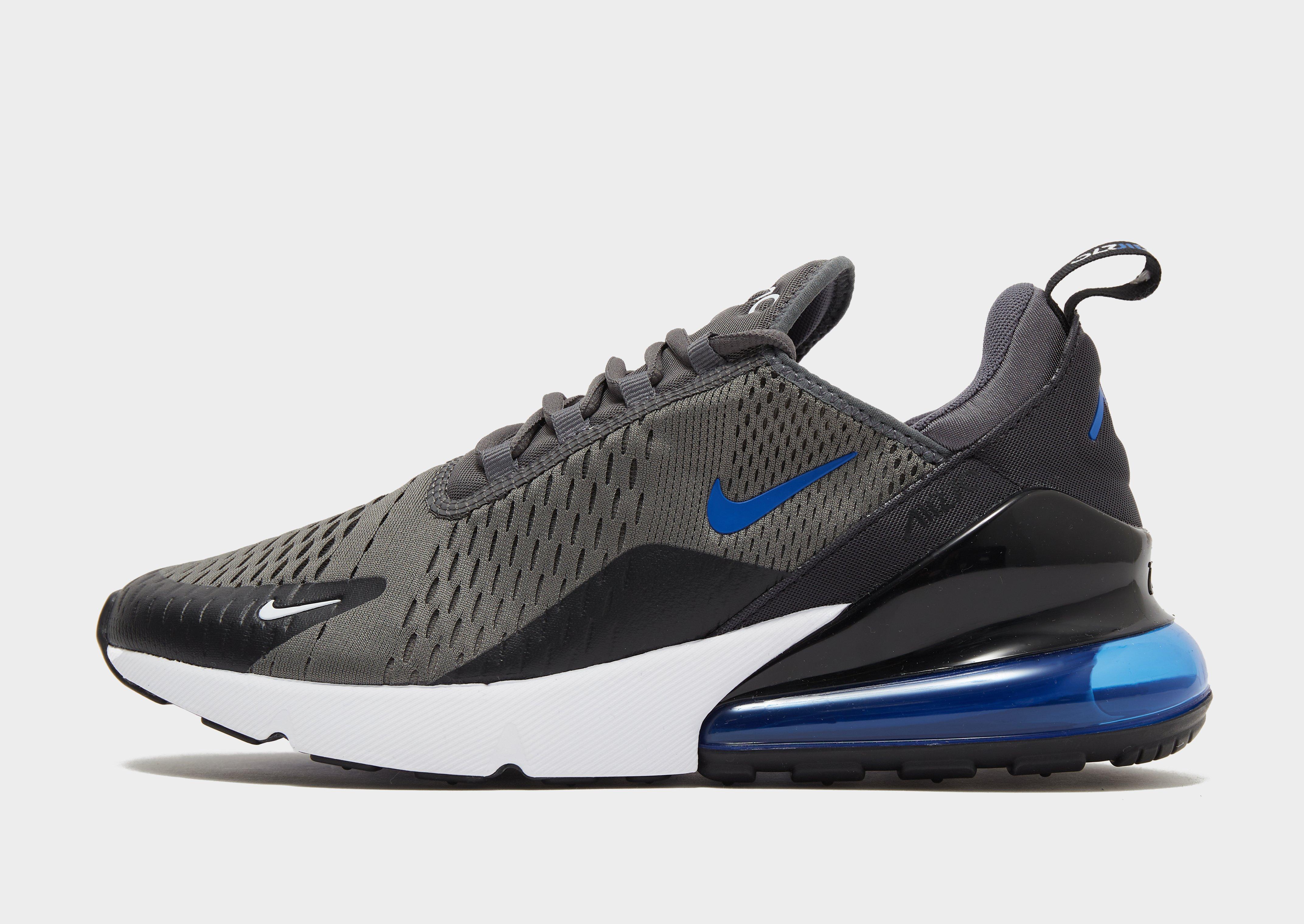 Air max 270 black sales silver