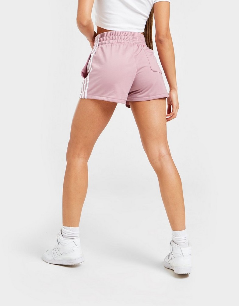 Pantaloni scurți pentru femei ADIDAS PANTALONI SCURȚI 3-STRIPES POLY SHORTS HU0284 Violet