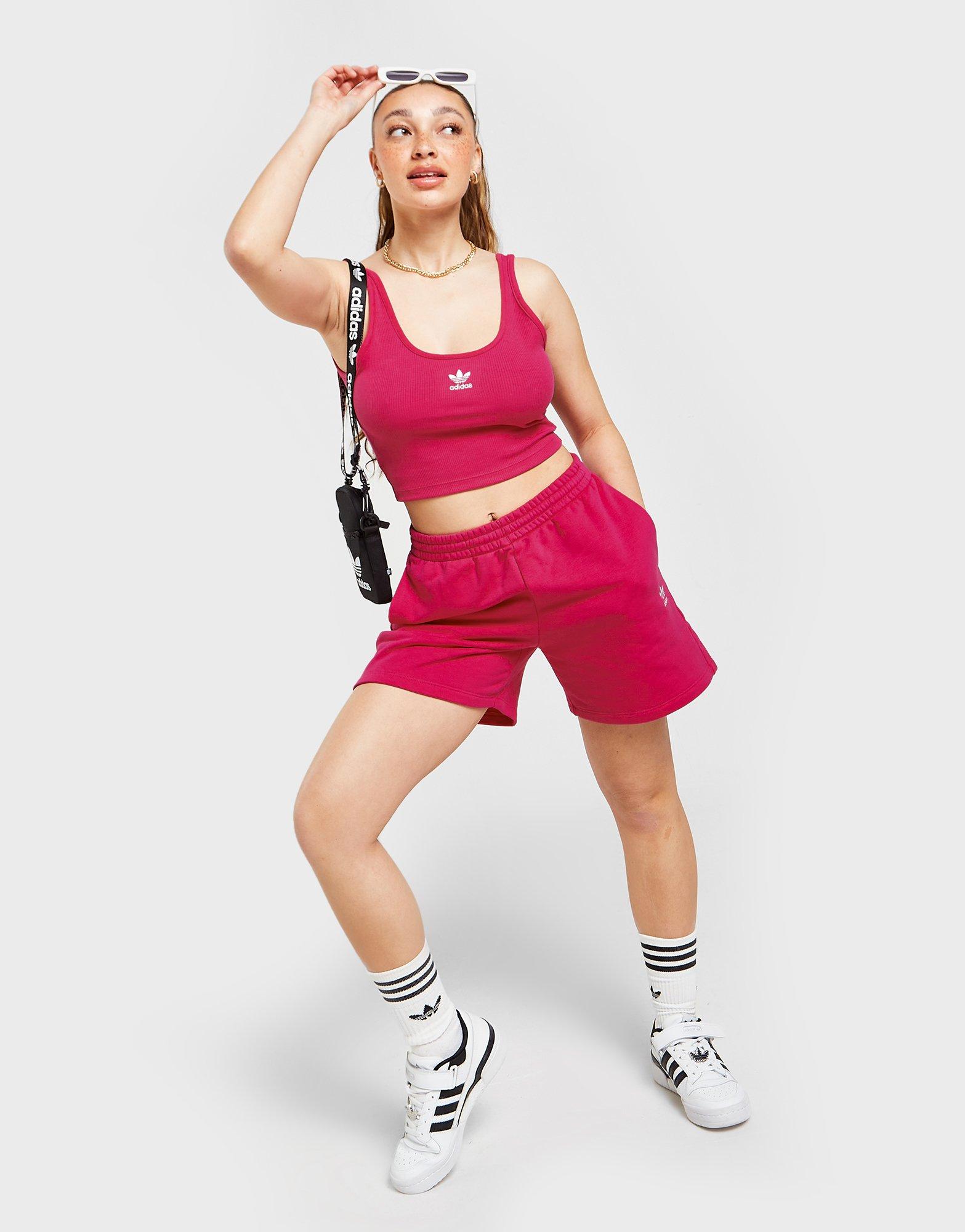 ADIDAS TOP RIB TANK TOP HG6164 Różowy