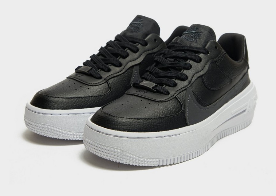 Buty sneakersy damskie NIKE AIR FORCE 1 PLATFORM  DJ9946-001 Czarny