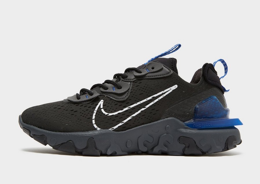 Buty sneakersy męskie NIKE REACT VISION SC DV6491001 Czarny
