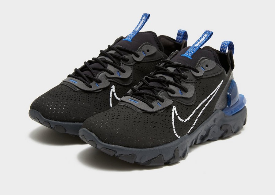 Buty sneakersy męskie NIKE REACT VISION SC DV6491001 Czarny