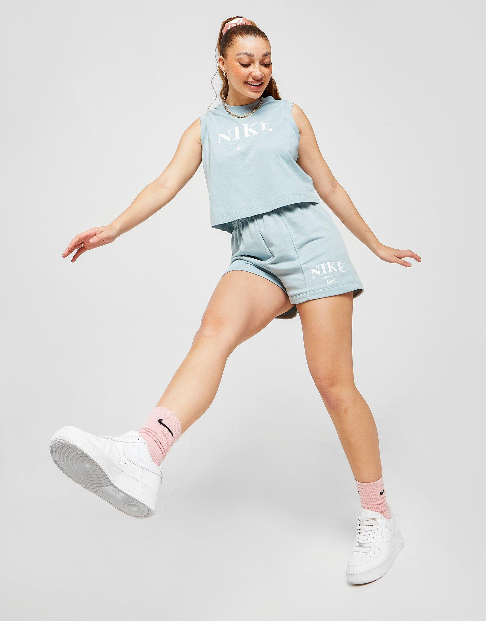 Női rövidnadrág NIKE SPORTSWEAR FLEECE SHORTS WOMEN'S  DV0341-366 Kék