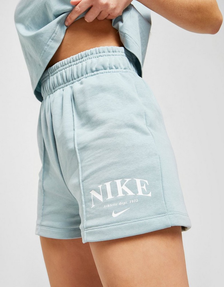 Dámske krátke nohavice NIKE SPORTSWEAR FLEECE SHORTS WOMEN'S  DV0341-366 Modrá