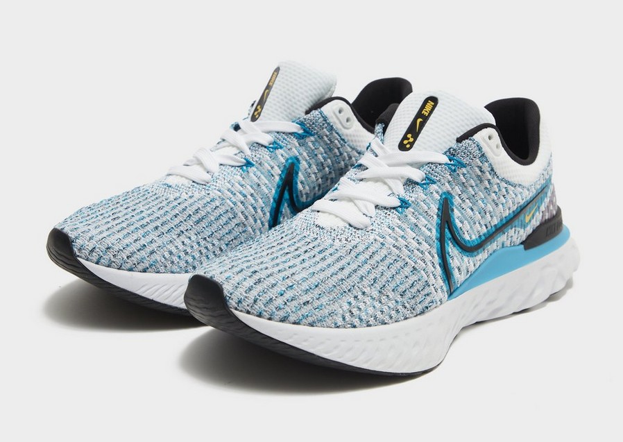 Buty sneakersy męskie NIKE REACT INFINITY RUN FLYKNIT 3  DH5392-102 Biały