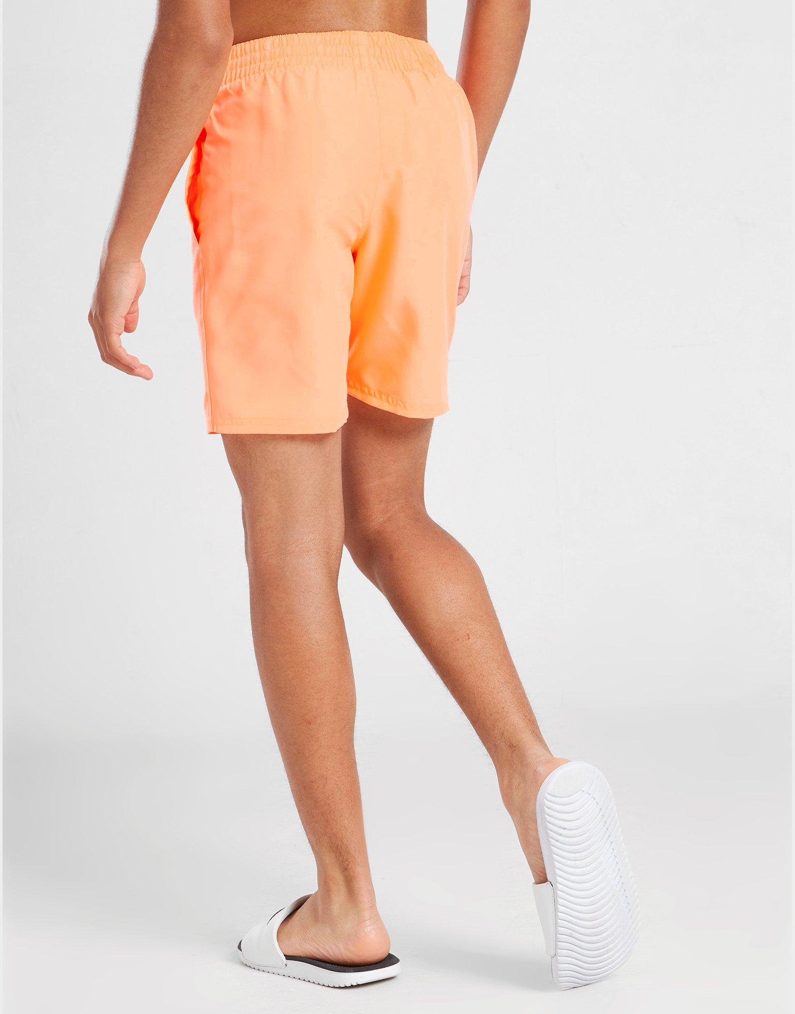 Gyerek rövidnadrág NIKE RÖVIDNADRÁG SWIM NK SWIM SHRT ORG RUSH NESSA779849 Narancssárga