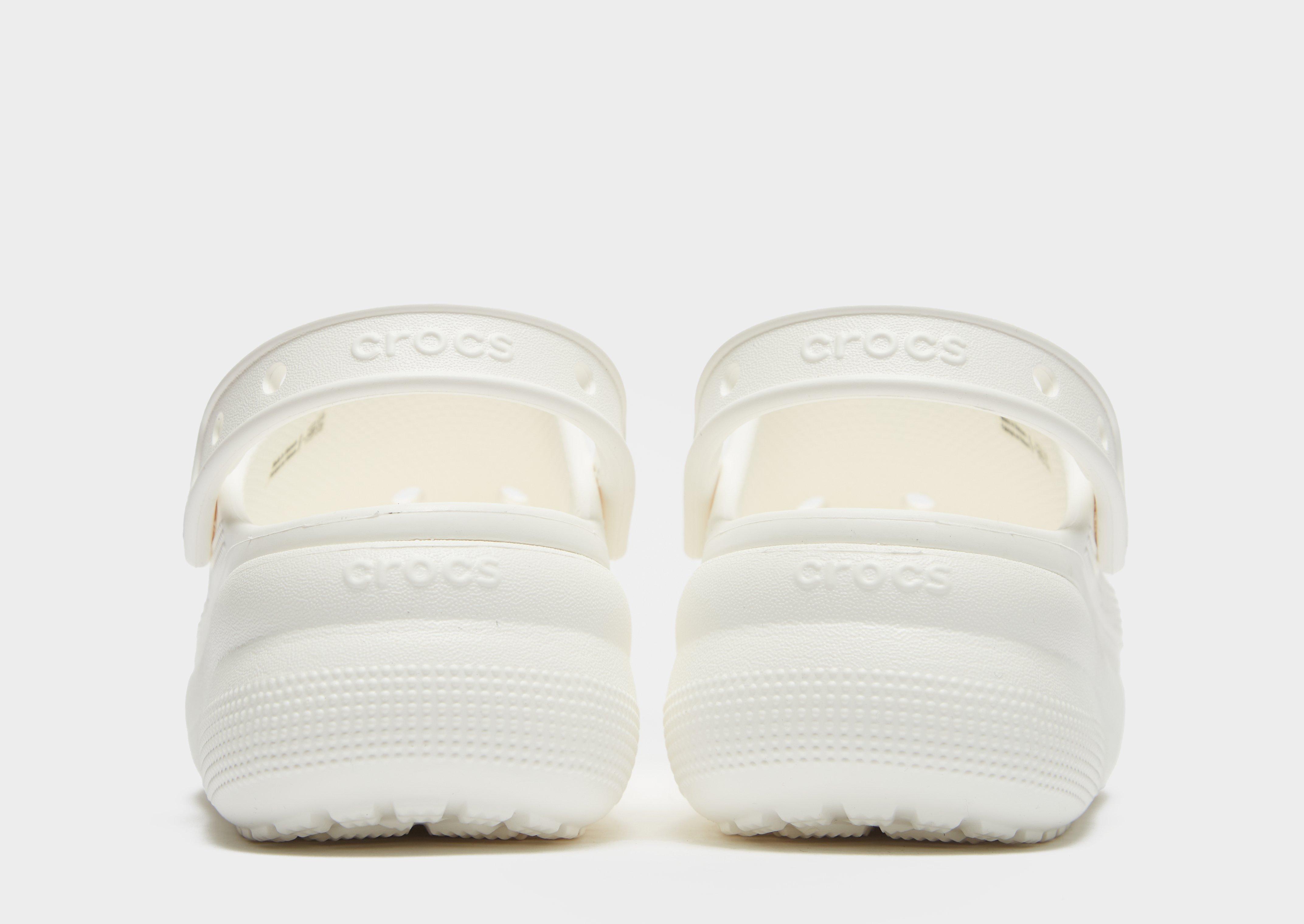 Detské Šľapky CROCS CUTIE CLOGG WHITE 207708-100 Biela