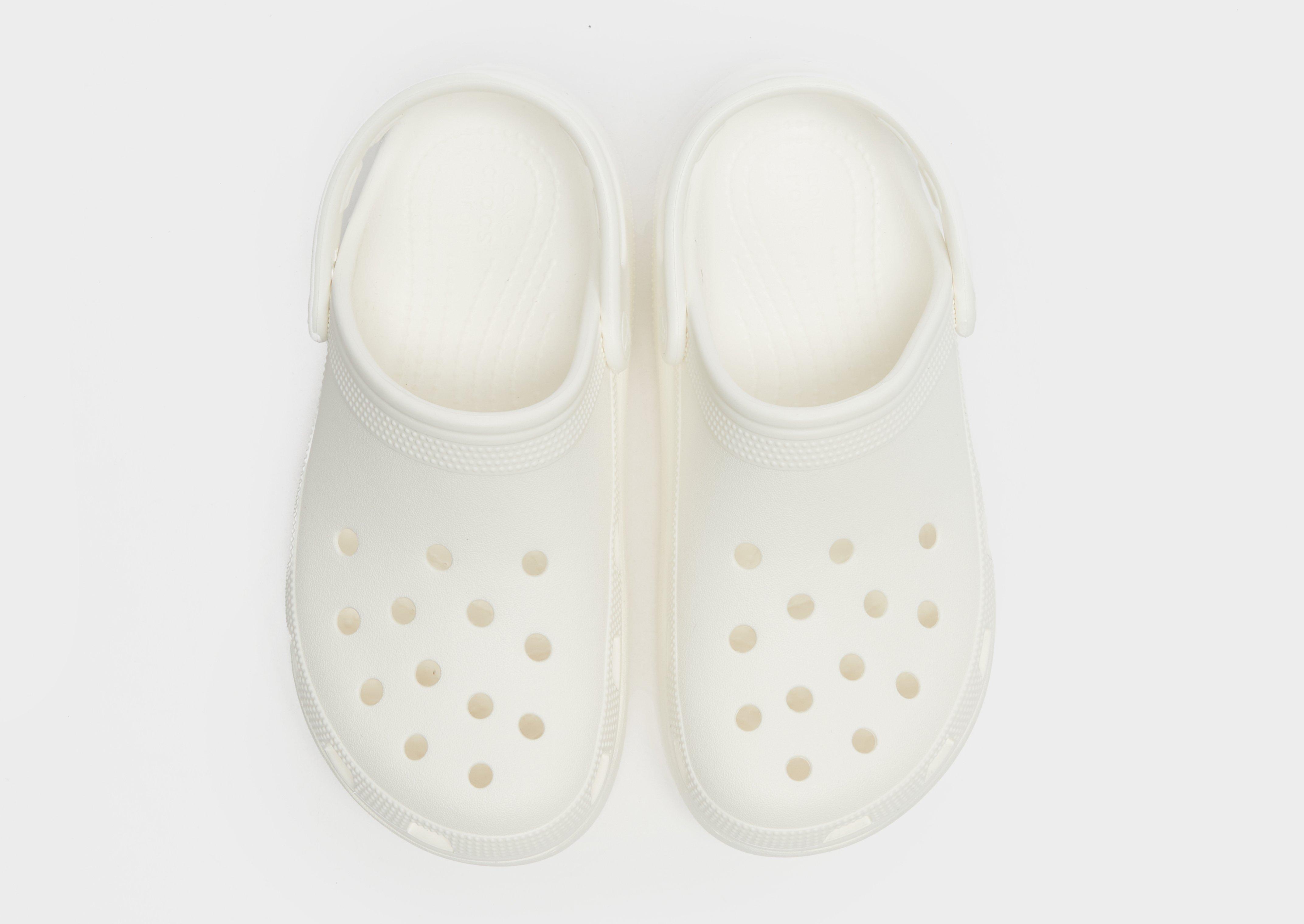 Detské Šľapky CROCS CUTIE CLOGG WHITE 207708-100 Biela