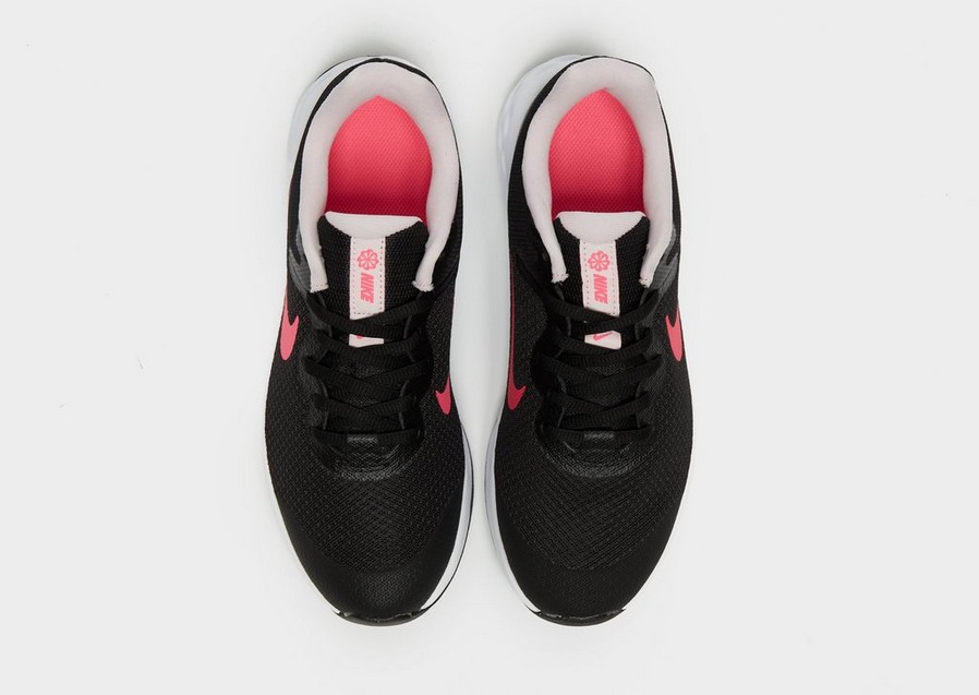Buty sneakersy dla dzieci NIKE REVOLUTION 6  DD1096-007 Czarny