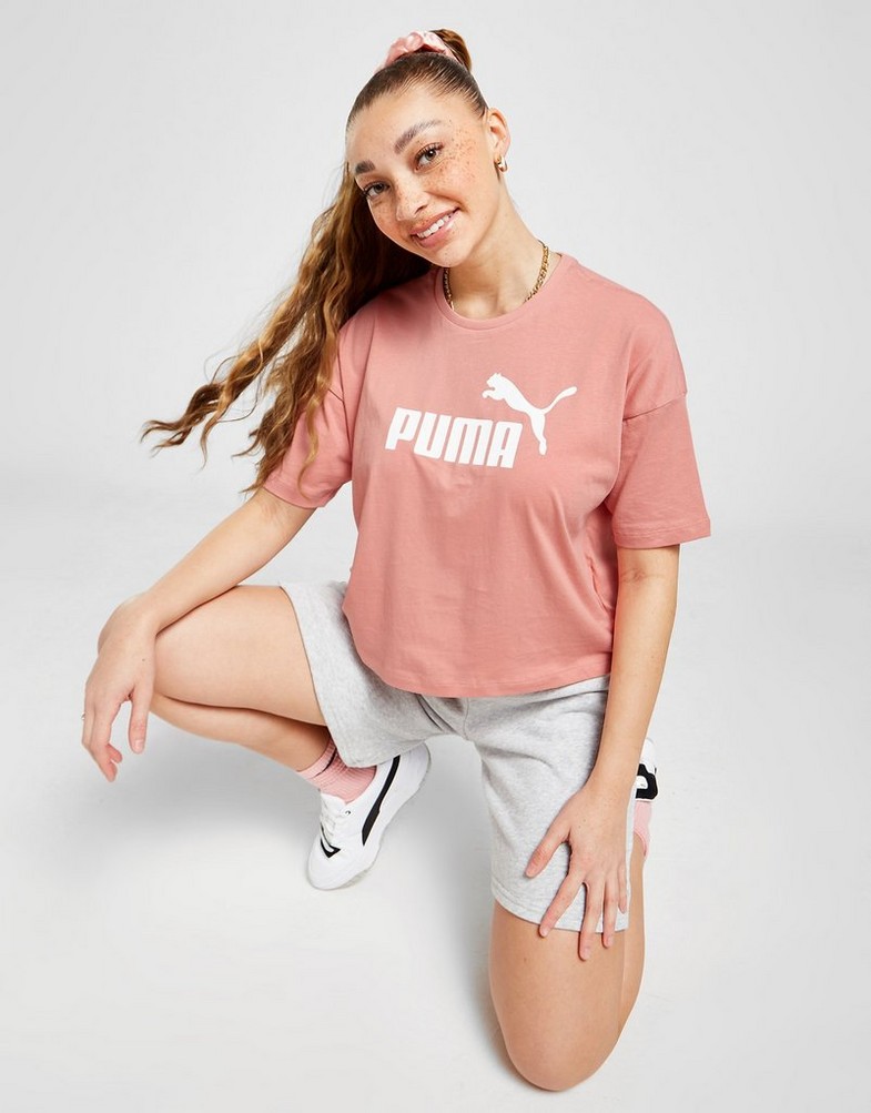 Tricou pentru femei PUMA CORE CROP TRICOU  58686663 Roșu