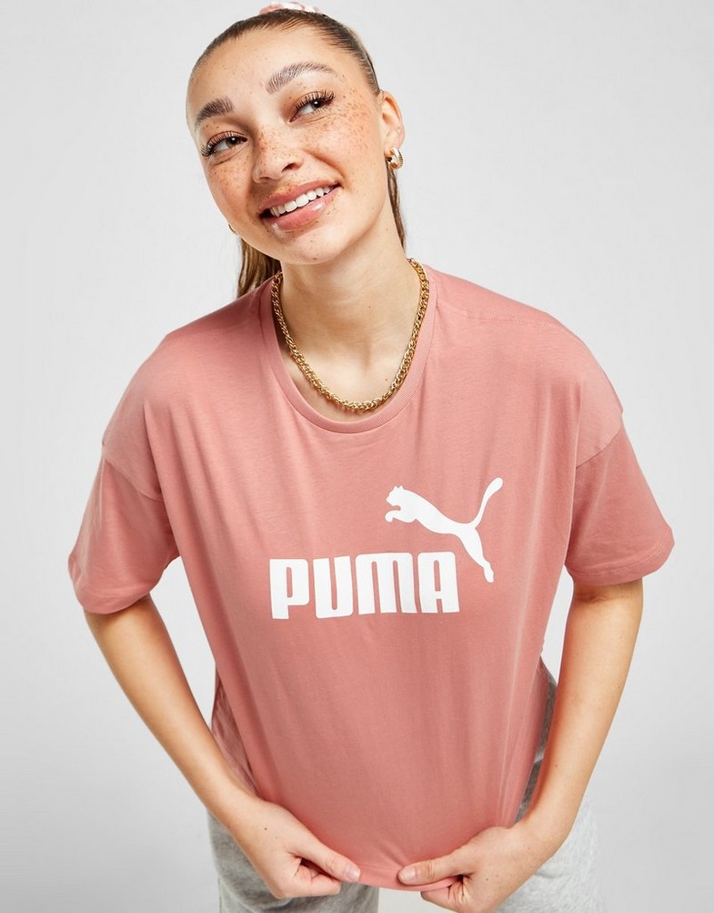 Tricou pentru femei PUMA CORE CROP TRICOU  58686663 Roșu