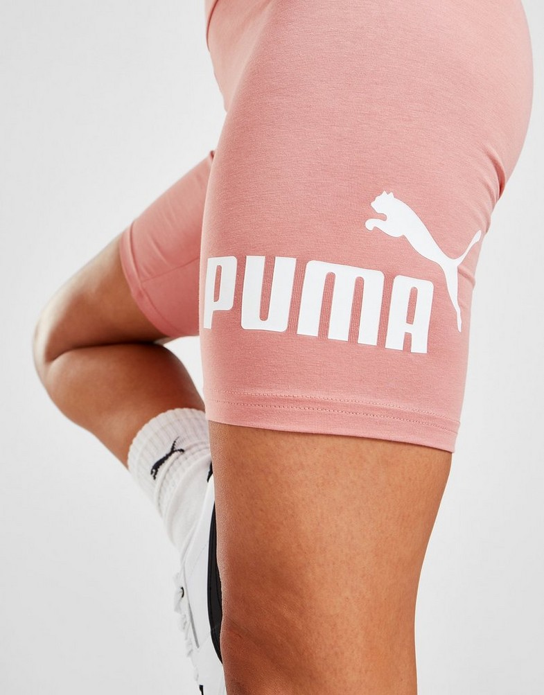 Dámske krátke nohavice PUMA ŠORTKY  CORE CYCLE SHORTS 84834763 Červená
