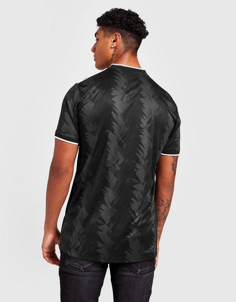 Koszulka, t-shirt męski ADIDAS KRÓTKI RĘKAW JUVENTUS 2022/23 AWAY SHIRT HD2015 Czarny