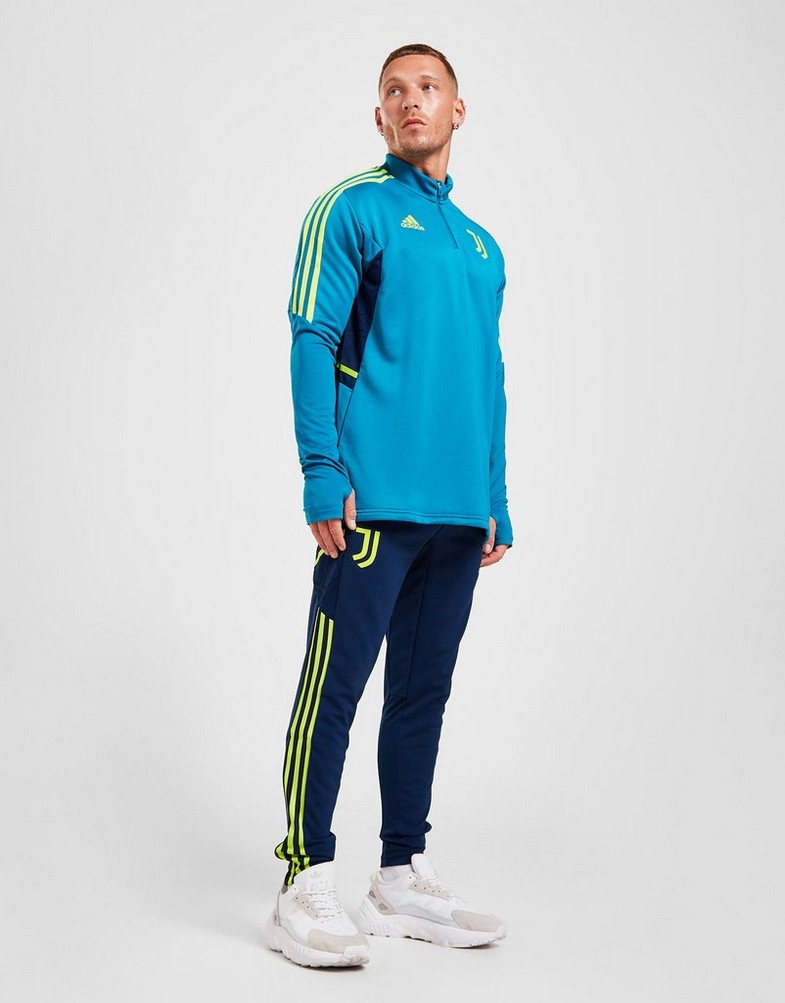 Komplet dresowy męski ADIDAS DRES JUVENTUS TRAINING PANTS HG1354 Niebieski
