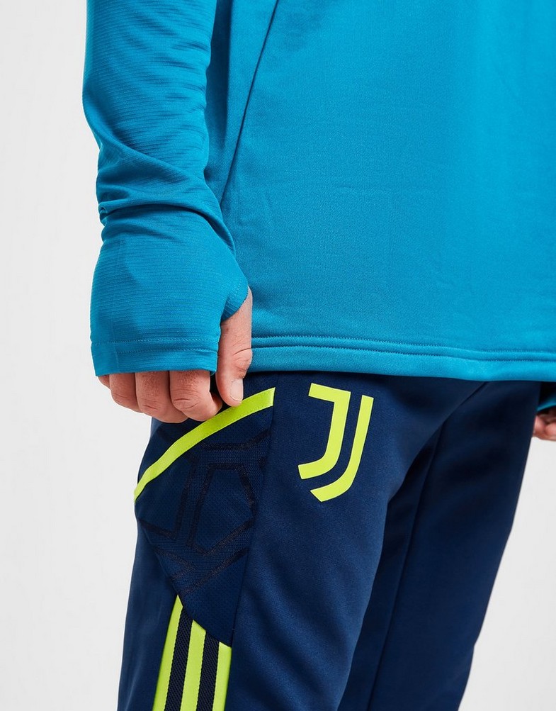 Komplet dresowy męski ADIDAS DRES JUVENTUS TRAINING PANTS HG1354 Niebieski