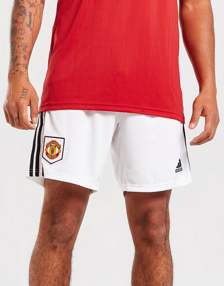 ADIDAS KRÓTKI RĘKAW MANCHESTER UNITED FC 2022/23 HOME SHORTS H13888 ...