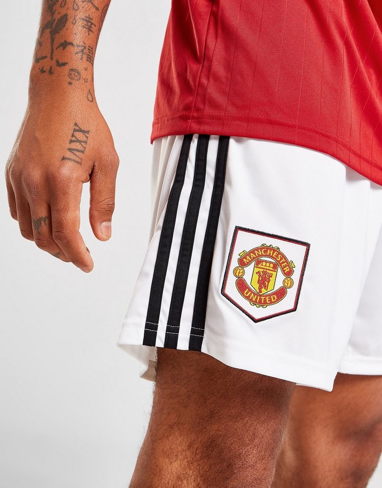 ADIDAS KRÓTKI RĘKAW MANCHESTER UNITED FC 2022/23 HOME SHORTS H13888 ...