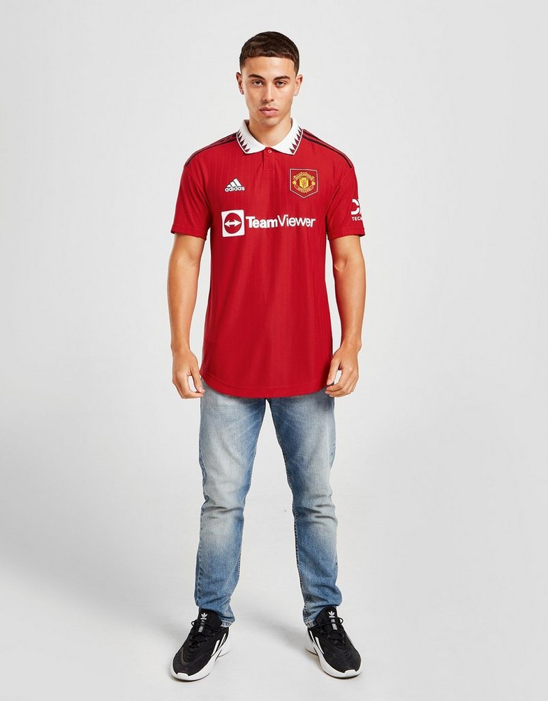 ADIDAS KRÓTKI RĘKAW MANCHESTER UNITED FC 2022/23 MATCH HOME H13889 ...