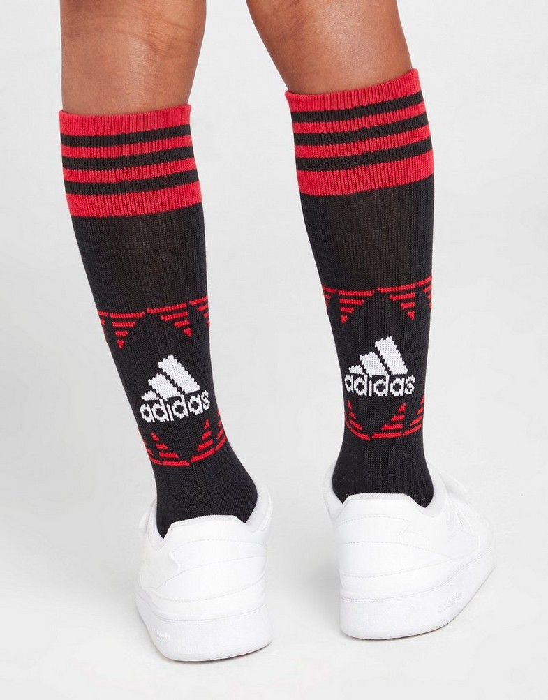 Koszulka, t-shirt dziecięcy ADIDAS KRÓTKI RĘKAW MANCHESTER UNITED FC 2022/23 HOME KIT CHILDREN H64050 Czerwony