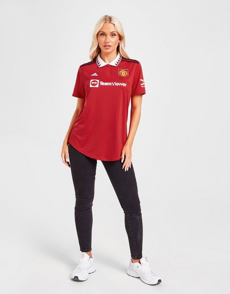 Koszulka, t-shirt męski ADIDAS KRÓTKI RĘKAW MANCHESTER UNITED FC 2022/23 HOME SHIRT WOMEN'S