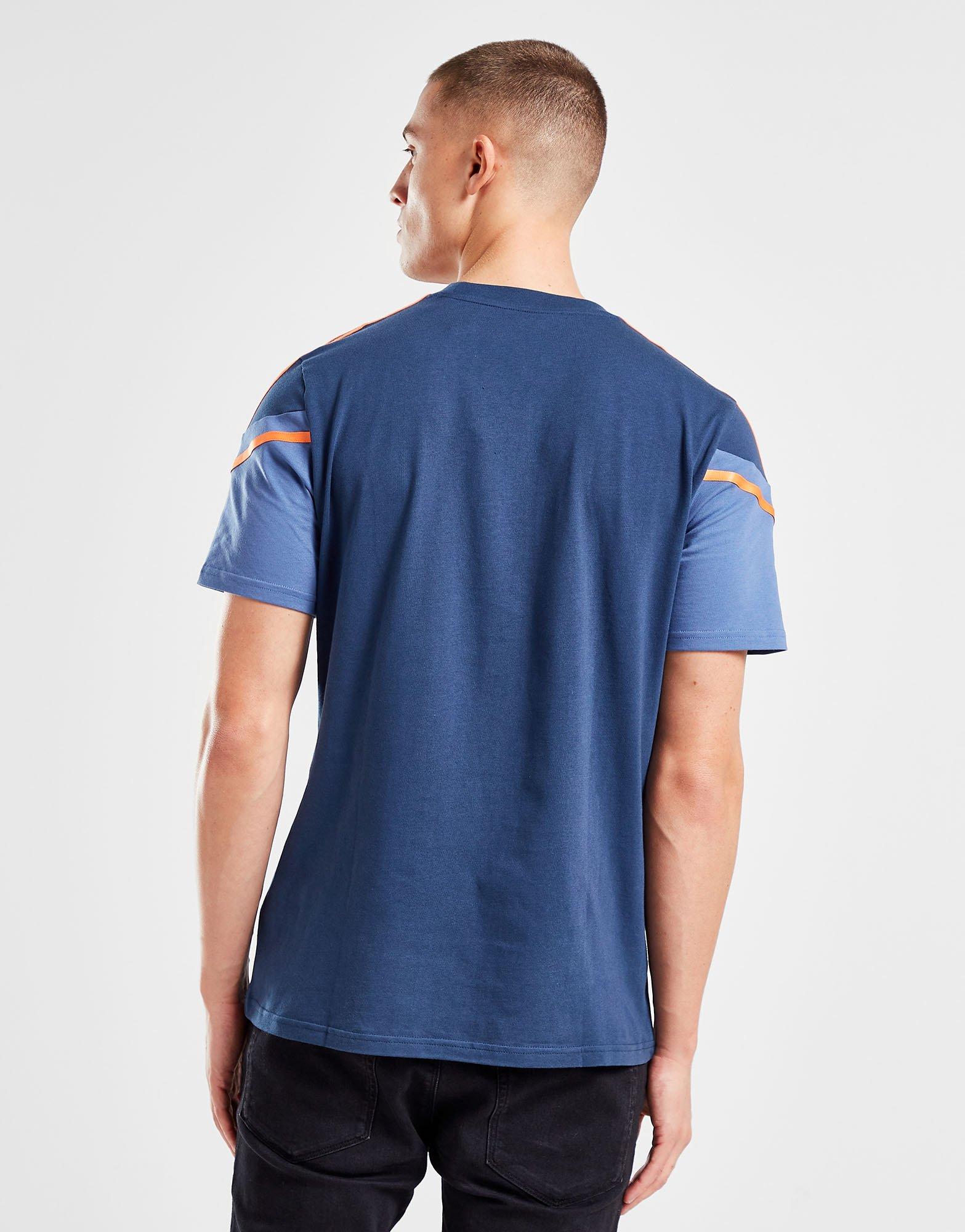 Koszulka, t-shirt męski ADIDAS KRÓTKI RĘKAW MANCHESTER UNITED FC TRAINING T-SHIRT HH9337 Granatowy