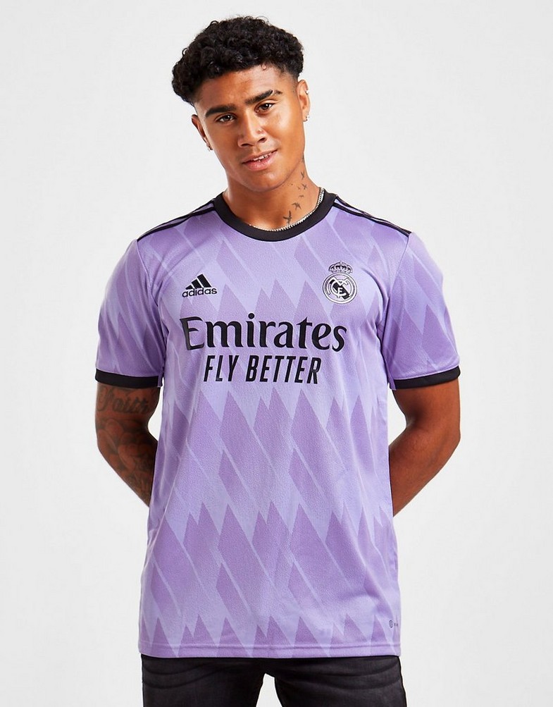 Real Madrid Jersey 2022-23 Away Mens Soccer Shirt H18489 Adidas Size L