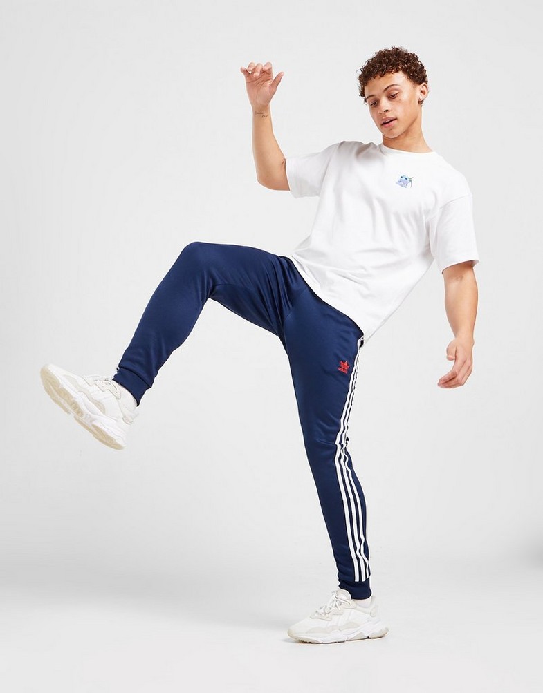 ADIDAS TRENINGOWE SST TRACK PANTS HM8249 Granatowy