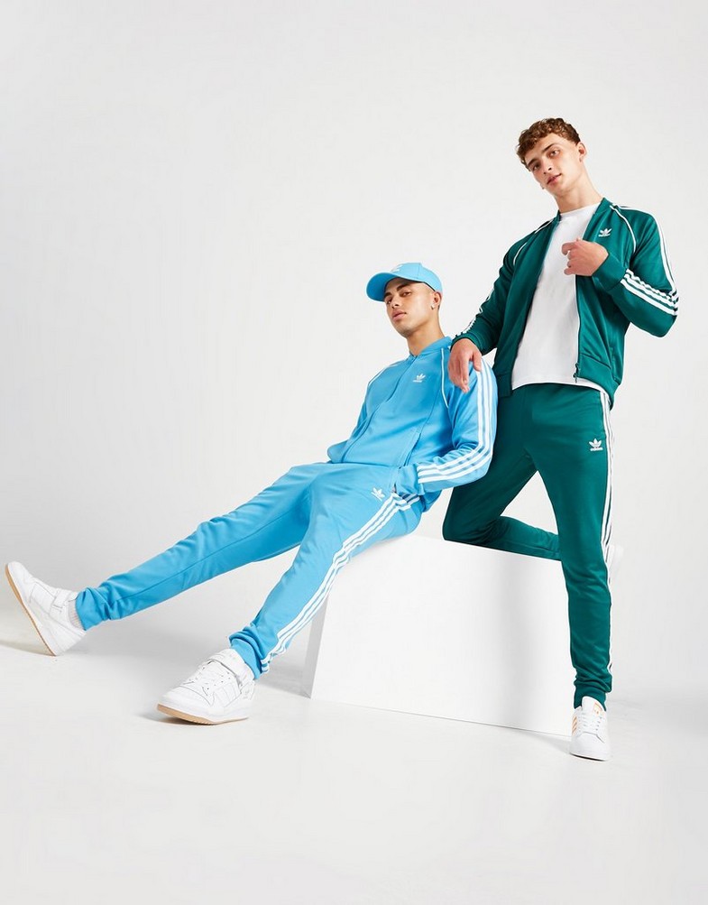 ADIDAS SS TRACK PANTS HM8251 Niebieski