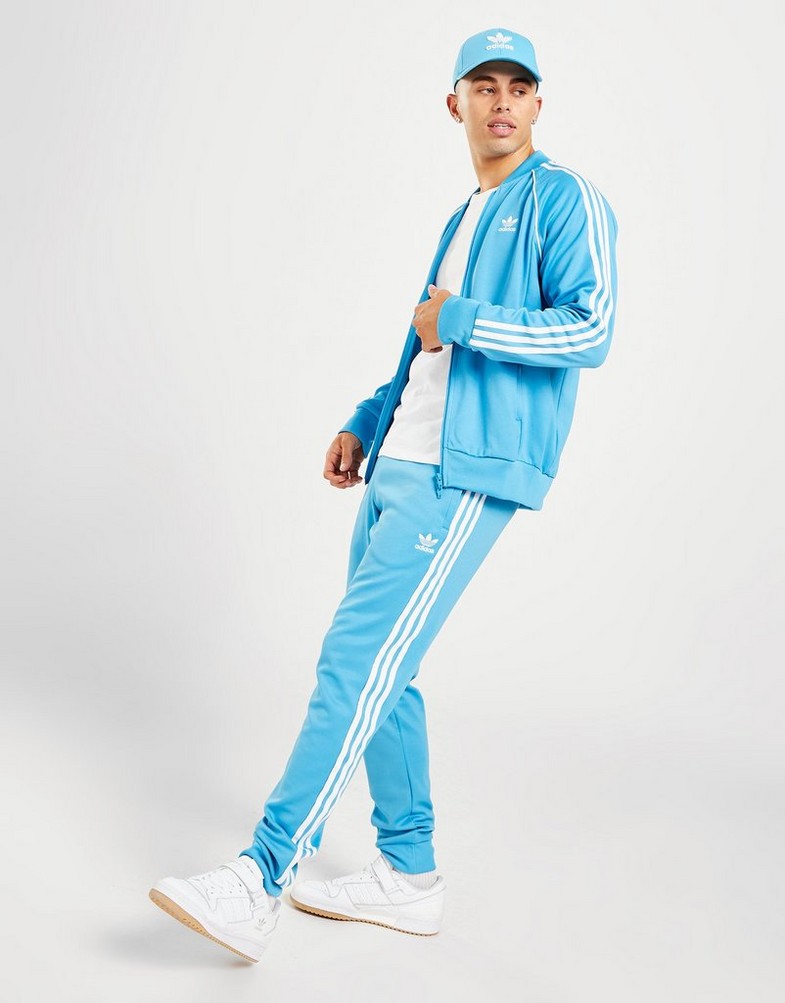Pantaloni pentru bărbați ADIDAS SS TRACK PANTS HM8251 Albastru