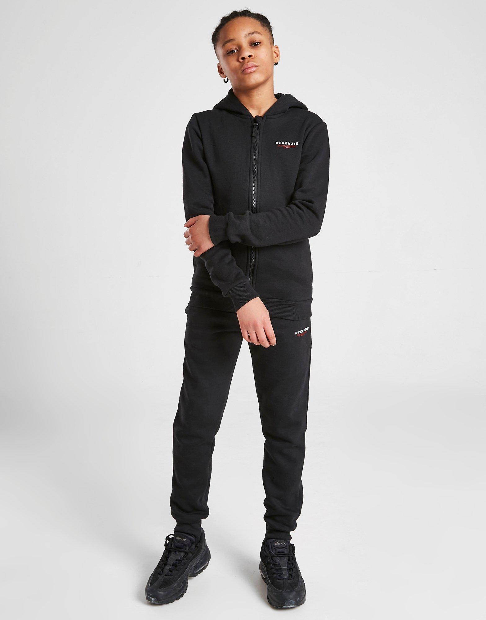 Детски суичър MCKENZIE С КАЧУЛКА ESSENTIAL FULL ZIP HOODIE JUNIOR MCKTJ15371090 Черен