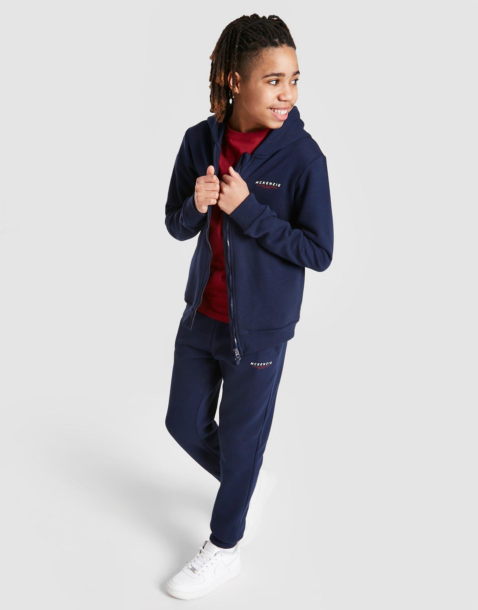 Full Zip Tracksuit Junior Pink Mckenzie Tracksuit Sweatpants Green