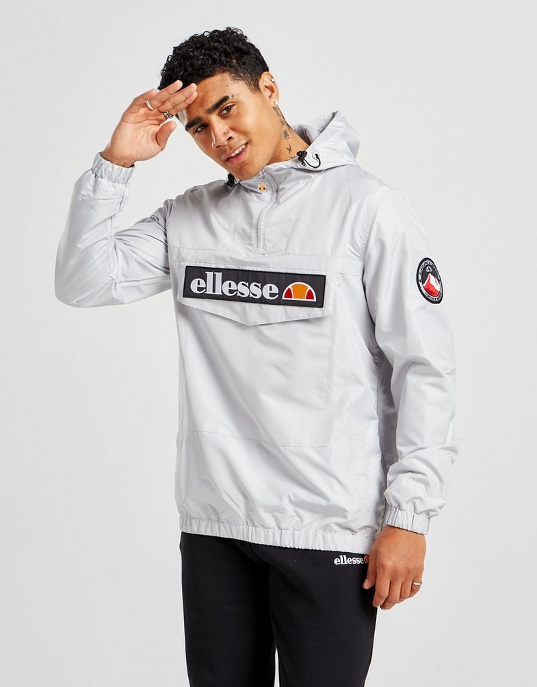 Kurtka męska ELLESSE PRZEJŚCIOWA MONT 2 LIGHTWEIGHT JACKET SJD06040GRY Szary