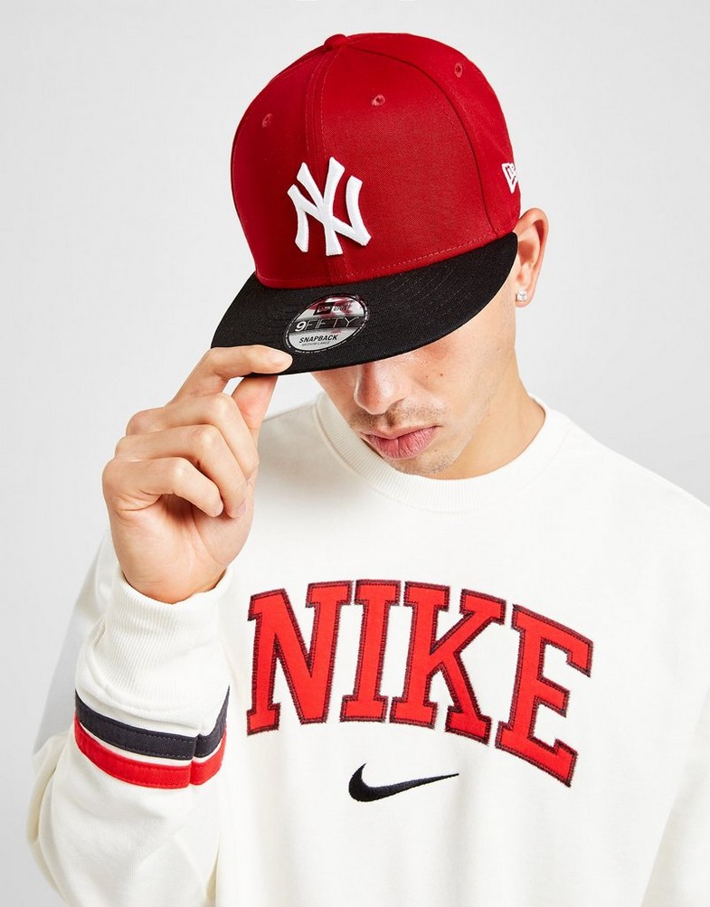 Női sapká NEW ERA SAPKA MLB COTTON BL NEW YORK YANKEES 10879530 Piros