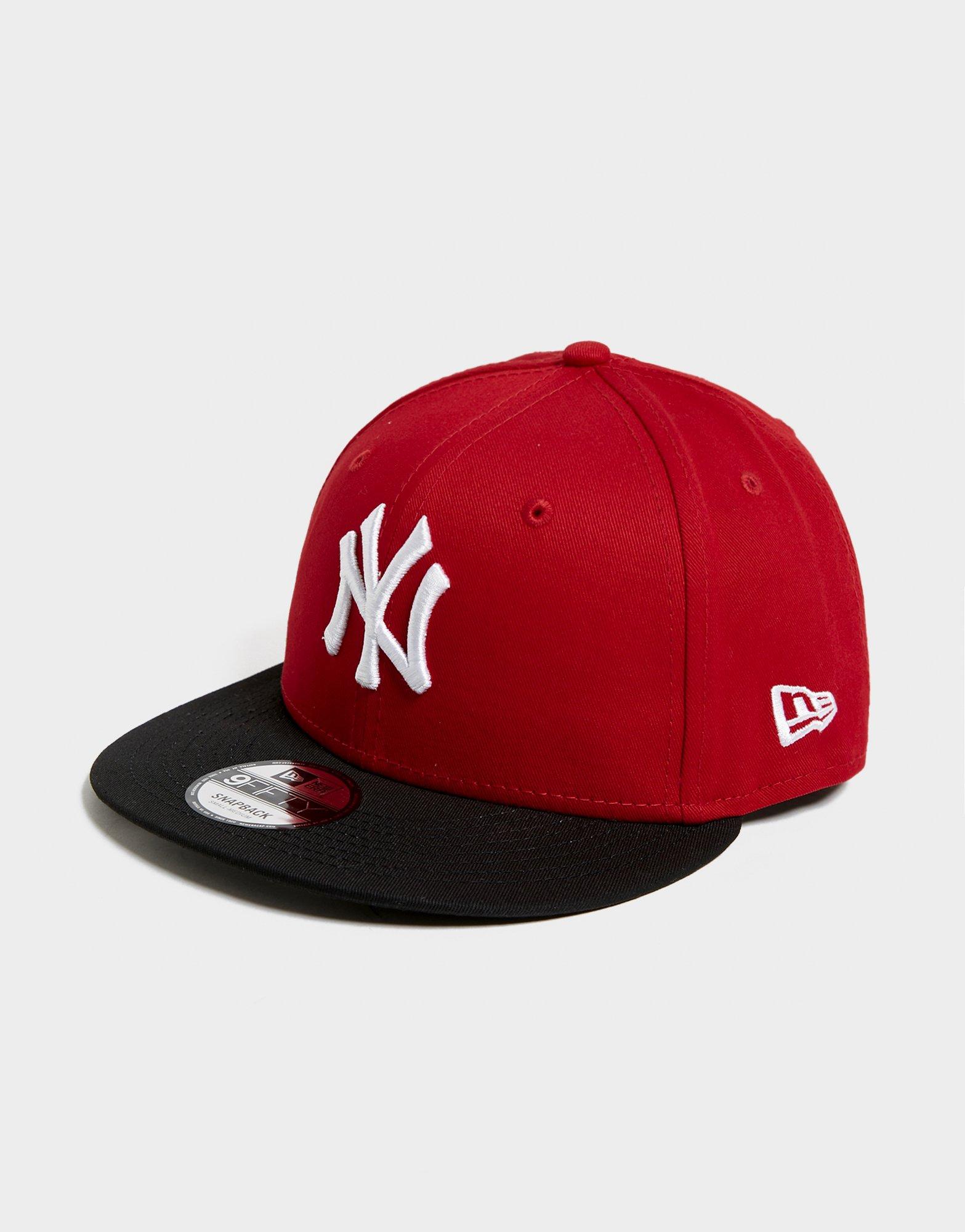 Dámska čiapka NEW ERA ČIAPKA MLB COTTON BL NEW YORK YANKEES 10879530 Červená
