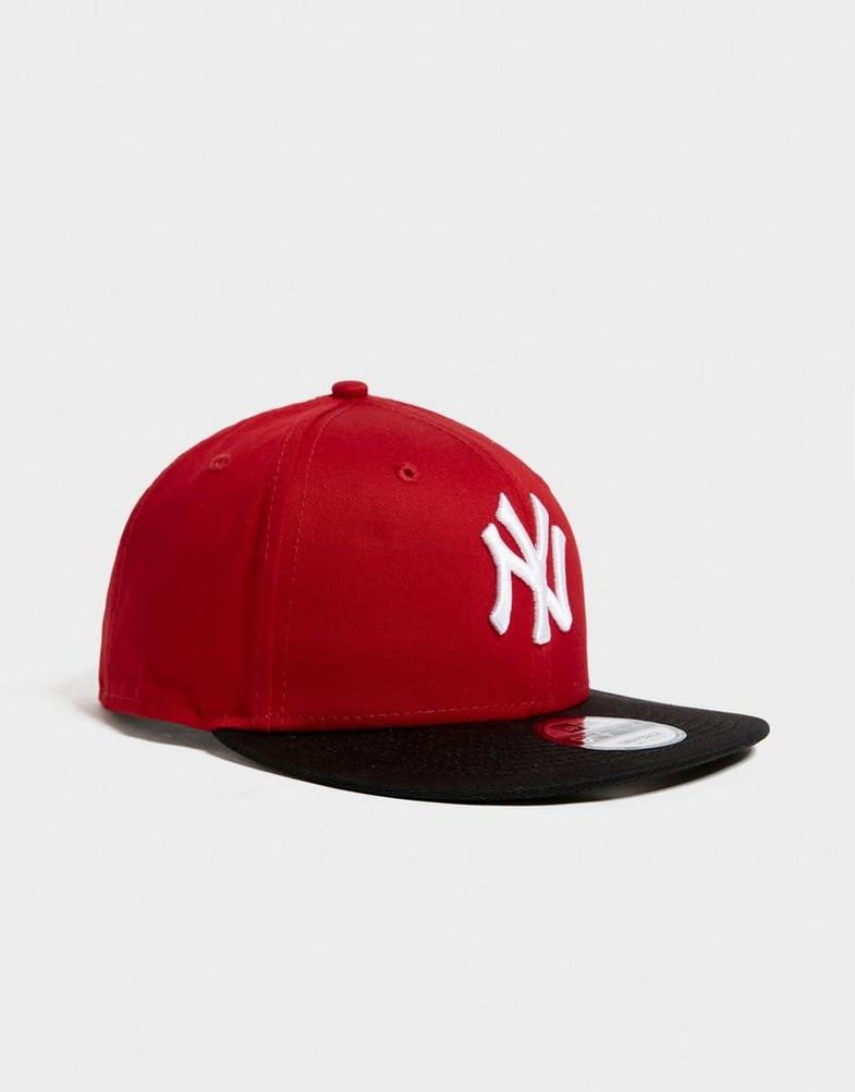 Női sapká NEW ERA SAPKA MLB COTTON BL NEW YORK YANKEES 10879530 Piros