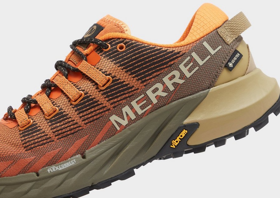 Buty do biegania męskie MERRELL AGILITY PEAK 4 GORE-TEX J067345 Pomarańczowy