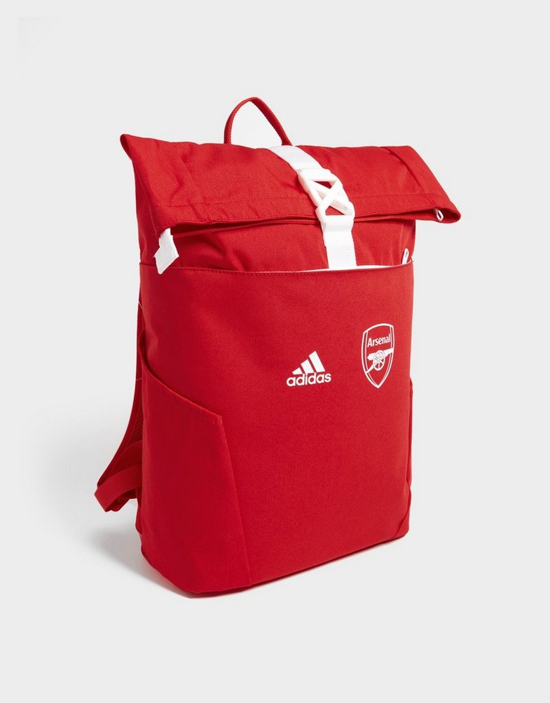 Plecak sportowy męski ADIDAS PLECAK ARSENAL FC BACKPACK H62446 Czerwony