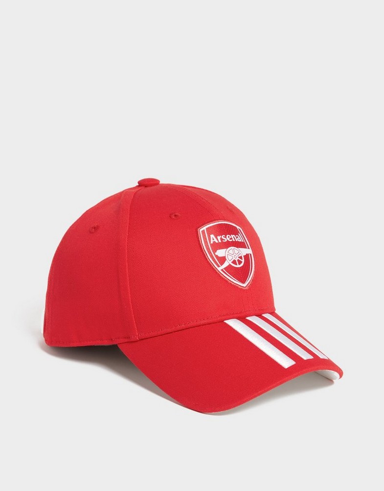 Czapka z daszkiem damska ADIDAS DASZEK ARSENAL FC BASEBALL CAP H62451 Czerwony