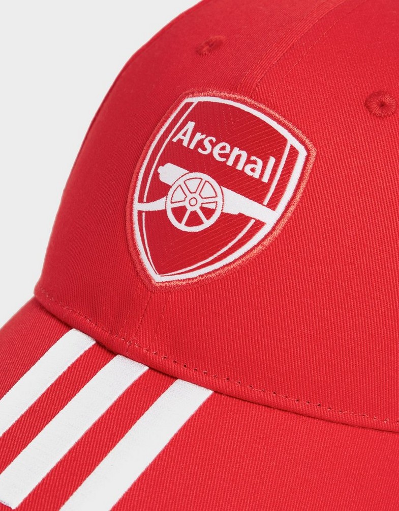 Czapka z daszkiem damska ADIDAS DASZEK ARSENAL FC BASEBALL CAP H62451 Czerwony