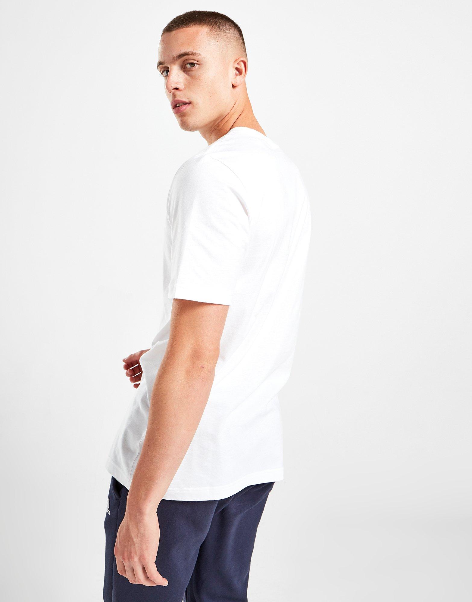 Pánske tričko ADIDAS TRIČKO BADGE OF SPORT GRID LOGO TRIČKO HN5793 Biela