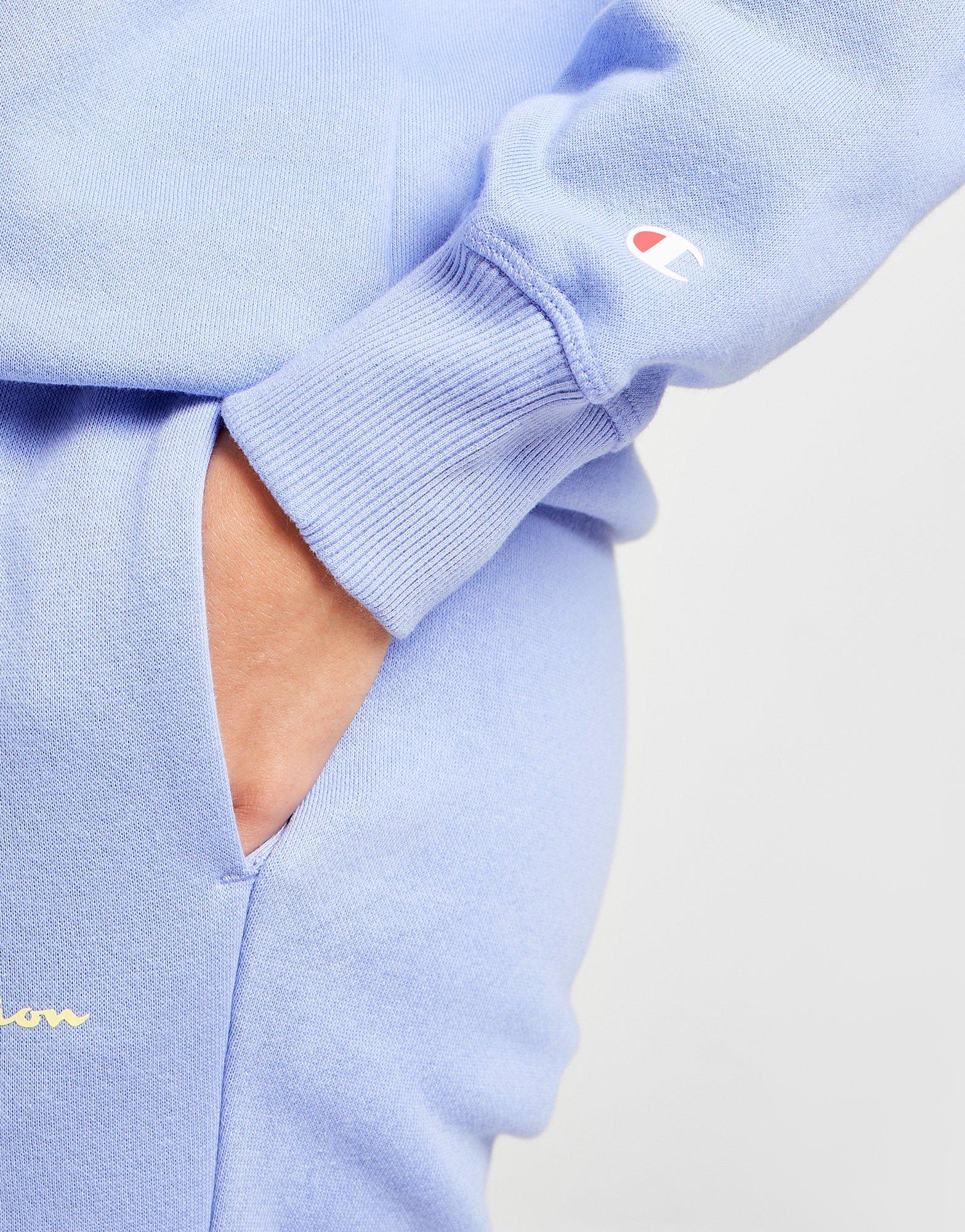 Moteriški sportiniai kostiumai CHAMPION SMALL LOGO TRACKSUIT  116130JKABS158 Mėlyna