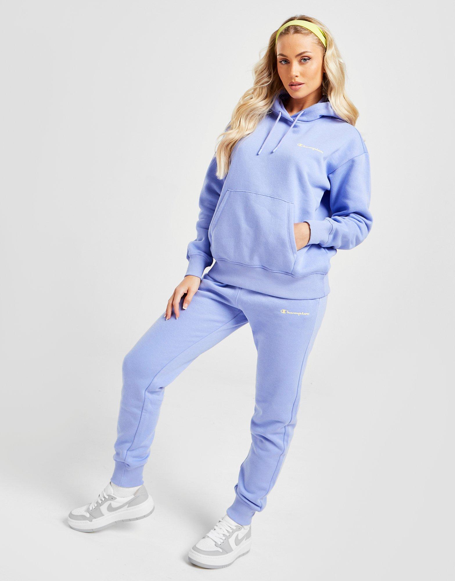 Moteriški sportiniai kostiumai CHAMPION SMALL LOGO TRACKSUIT  116130JKABS158 Mėlyna