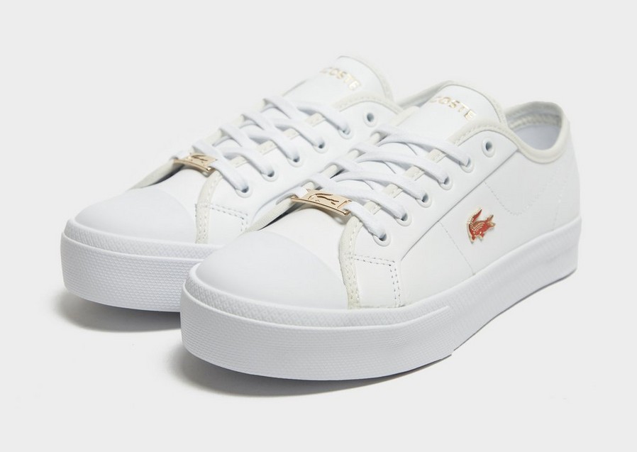 Trampki damskie LACOSTE ZIANE PLUSGRAND 07221 CFA 743CFA0014216 Biały